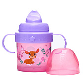 Поильник детский с твёрдым носиком «Оленята. Мамы и малыши», 140 мл., 4882562 Поильник детский с твёрдым носиком «Оленята. Мамы и малыши», 140 мл., 4882562