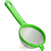 Сито "ХОЗЯЮШКА Мила" с пластиковой ручкой D-80мм 36057 Сито "ХОЗЯЮШКА Мила" с пластиковой ручкой D-80мм 36057