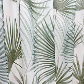  Штора для ванной Пальмы 180х180 BT-829904 