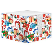 Салфетки Лилия НГ Подарки в коробочке 24х24 1сл 100л Арт.3330 Салфетки Лилия НГ Подарки в коробочке 24х24 1сл 100л Арт.3330