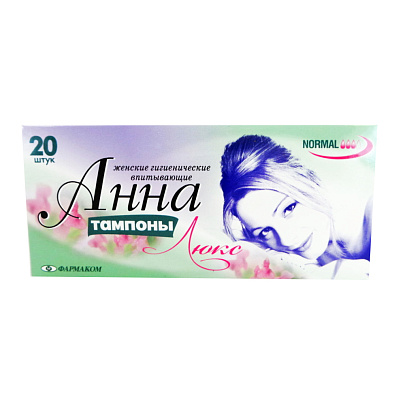 Тампоны Анна Люкс №3 20шт Тампоны Анна Люкс №3 20шт