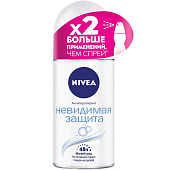 Дезодорант шариковый Nivea женский рол 50мл Невидимая защита Дезодорант шариковый Nivea женский рол 50мл Невидимая защита