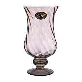  ВАЗА "ELEGIA SMOKY" ВЫСОТА 27 СМ  Стекло Muza 380-814 