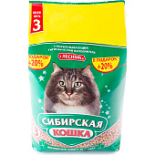 Наполнитель Сибирская Кошка лесной 3 л