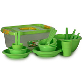 Набор д/пикника "На Лужайке" 4 персоны П15 Набор д/пикника "На Лужайке" 4 персоны П15