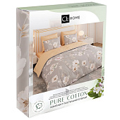 Комплект постельного белья 2 спальный Cleo Поплин Pure Cotton CH20/304-PCE Комплект постельного белья 2 спальный Cleo Поплин Pure Cotton CH20/304-PCE