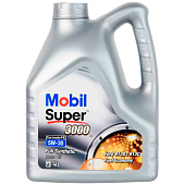 Масло моторное Mobil Super 3000 X1 Formula FE 5W30 синт 4л Масло моторное Mobil Super 3000 X1 Formula FE 5W30 синт 4л