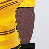 Круг шлифовальный 125мм Р180,8 отверстий(5шт)/STAYER Круг шлифовальный 125мм Р180,8 отверстий(5шт)/STAYER