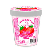  Соляной скраб для тела Лаборатория Катрин Candy bath bar Sweet strawberry 300г 
