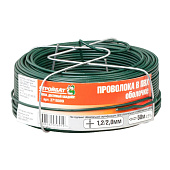 Проволока 1,2/2,0мм в ПВХ оболочке (50 м) Проволока 1,2/2,0мм в ПВХ оболочке (50 м)