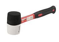 Киянка резиновая 450г, черно-белая резина, фибергласовая рукоятка, Matrix Киянка резиновая 450г, черно-белая резина, фибергласовая рукоятка, Matrix