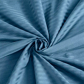 Комплект постельного белья Mariya DeLuxe, евро, сатин-страйп, наволочки 50х70 см, синий Комплект постельного белья Mariya DeLuxe, евро, сатин-страйп, наволочки 50х70 см, синий