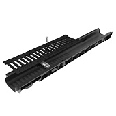 Лоток водоотводный Gidrolica Light пластик со стальной оцинкованной решеткой, кл. А15 1000x115x96мм Лоток водоотводный Gidrolica Light пластик со стальной оцинкованной решеткой, кл. А15 1000x115x96мм