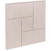  Полимер-песчанная плитка "Калифорния" 330х330х25, Белая 