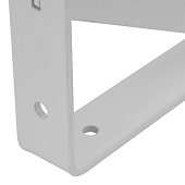 Кронштейн 250х150х30х4мм, усиленный, белый, Сибртех Кронштейн 250х150х30х4мм, усиленный, белый, Сибртех