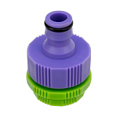  Адаптер пластмассовый, 1/2"-3/4"-1", внутренняя резьба Palisad 65635 