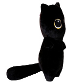 Мягкая игрушка "Кот", 30 см, цвет чёрный   9689605