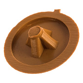  Заглушка под шуруп, №2, декоративная  ЗУБР, цвет бук, 40шт 