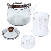 Чайник заварочный 1000мл "Хай-Тек" с двойным ситом 312-1284 Чайник заварочный 1000мл "Хай-Тек" с двойным ситом 312-1284