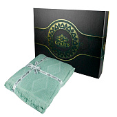 Покрывало 200х220 вафельное жаккард минт Покрывало 200х220 вафельное жаккард минт