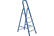 Стремянка стальная 5 ступеней, высота платформы 102см, макс. нагр. 150кг., Сибртех Стремянка стальная 5 ступеней, высота платформы 102см, макс. нагр. 150кг., Сибртех