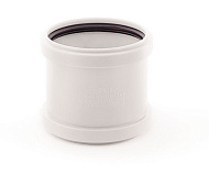 Муфта ремонтная малошумная белая 110 Муфта ремонтная малошумная белая 110