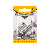 Стеклодержатель кругл. с 2-мя резин.ник.(4 шт) "El Стеклодержатель кругл. с 2-мя резин.ник.(4 шт) "El