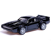 Машина металлическая "Форсаж", 1:32, инерция, открываются двери, цвет черный 10292557 Машина металлическая "Форсаж", 1:32, инерция, открываются двери, цвет черный 10292557