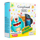  Подарочный набор Compliment MEGAMONSTERS №1801 дет. (гель-пена 250мл+краска для ванны) 