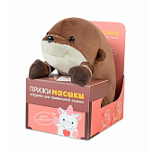 Мягкая игрушка Maxitoys, Бобёр Боб, 18см, в Коробке Мягкая игрушка Maxitoys, Бобёр Боб, 18см, в Коробке