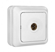 Розетка TV 1-м ОП Олимп О0027 Розетка TV 1-м ОП Олимп О0027