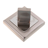 Накладка фиксатор квадрат RUCETTI RAP WC-S SN/CP бел.никель/хром Накладка фиксатор квадрат RUCETTI RAP WC-S SN/CP бел.никель/хром