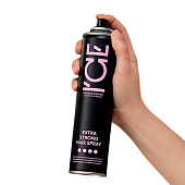Лак для волос ICE Professional Home Extra Strong Hair Spray экстрасильной фиксации,300мл 4377
