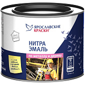 Эмаль НЦ-132 желтая Ярославские краски 1,7 кг Эмаль НЦ-132 желтая Ярославские краски 1,7 кг