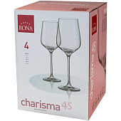  Набор бокалов для вина RONA "Charisma" 450мл, 4шт 