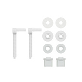  Набор для крепления сиденья и крышки унитаза №2 d10хL84, 1 компл., "Креписам" 