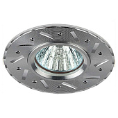  Светильник точечный встраиваемый GU5.3 MR16 SL41 50Вт IP20 круг серебро (d95/монтажн d60 ) /ЭРА 