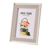Фоторамка 10х15 пластик Полосатая текстура олива белая 133х188 10723994 Фоторамка 10х15 пластик Полосатая текстура олива белая 133х188 10723994