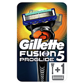Станок для бритья GILLETTE Fusion ProGlide Flexball Бритва с 2 сменными кассетами