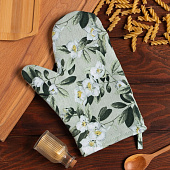 Варежка-прихватка Доляна Apple flowers 9322513 Варежка-прихватка Доляна Apple flowers 9322513