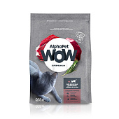Сухой корм для кошек AlphaPet WOW Superpremium, 350 г, говядина и печень