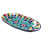  Селёдочница Риштанская Керамика, 24 см, микс 4967927 