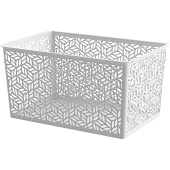 Корзинка универсальная Linden Светло-серый 6,7л 221313421/03 Корзинка универсальная Linden Светло-серый 6,7л 221313421/03