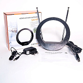 Антенна комнатная DVB-T2 и ДМВ+МВ активная Сигнал SAI 613