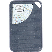 Доска разделочная Sugar&Spice STONE 29х20см темный камень 66-3194 Доска разделочная Sugar&Spice STONE 29х20см темный камень 66-3194