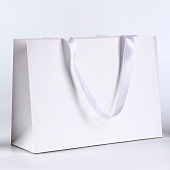 Пакет подарочный "Белый", 28 х 20 х 10 см 10786766 Пакет подарочный "Белый", 28 х 20 х 10 см 10786766