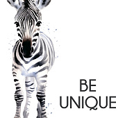 Картина на холсте BE Yourself, 40х50 см, 8245034