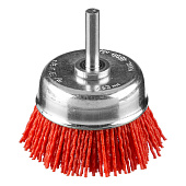 Щетка чашечная д/дрели 63мм нейлон.пров.ЗУБР Щетка чашечная д/дрели 63мм нейлон.пров.ЗУБР