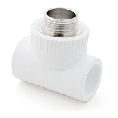 Тройник комб НР 32-1" PPR Тройник комб НР 32-1" PPR