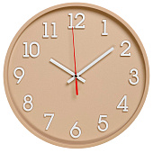 Часы настенные Рубин Классика, круг d=28 см, открытая стрелка, корпус бежевый, 2831-004 Часы настенные Рубин Классика, круг d=28 см, открытая стрелка, корпус бежевый, 2831-004